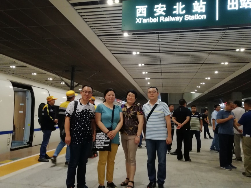 交通运输学院教师观摩西安铁路局集团公司西成